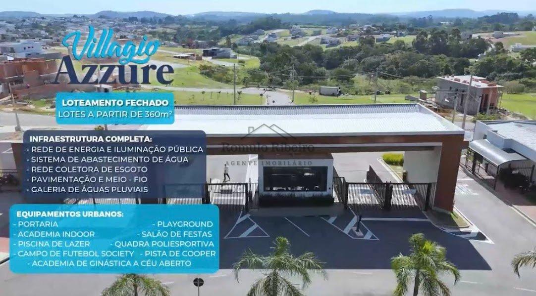 Terreno em Condomínio Villagio Azzure Itupeva-SP 367M² Declive R$300.000,00 Alameda Iris Itupeva - 