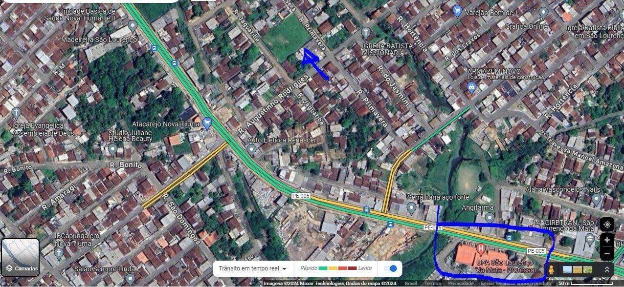 VENDO TERRENO PLANO PROX.UPA DE SÃO  São Lourenço da Mata - 