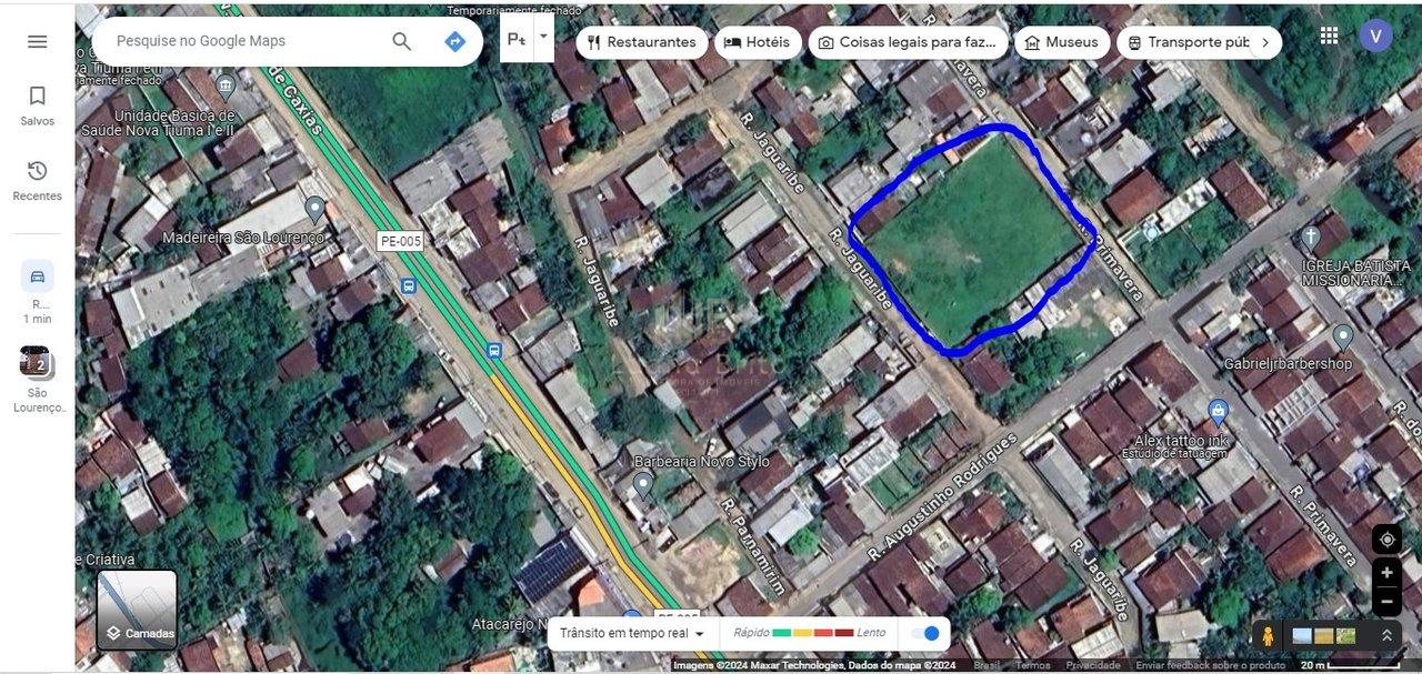 VENDO TERRENO PLANO PROX.UPA DE SÃO  São Lourenço da Mata - 