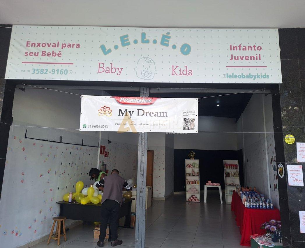 Ponto Comercial e 1 banheiro - 50 mT² - R$ 1.500/Mês - Belo Horizonte - 