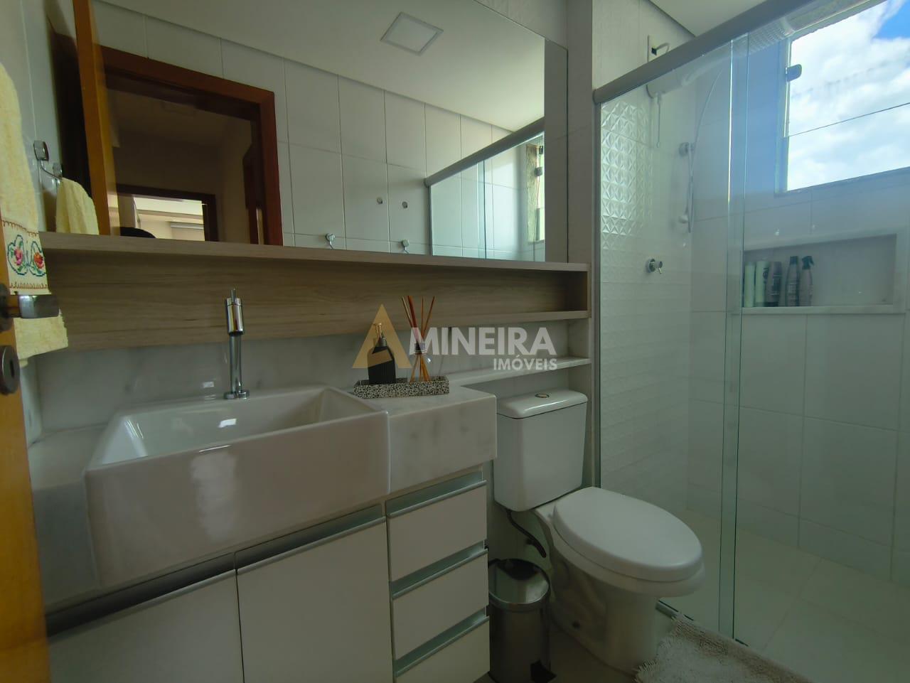 Apartamento a venda 2 qtos, sendo 1 su&iacute;te com varanda- 395 Mil Rua Carmelita Prates da Silva Belo Horizonte - 