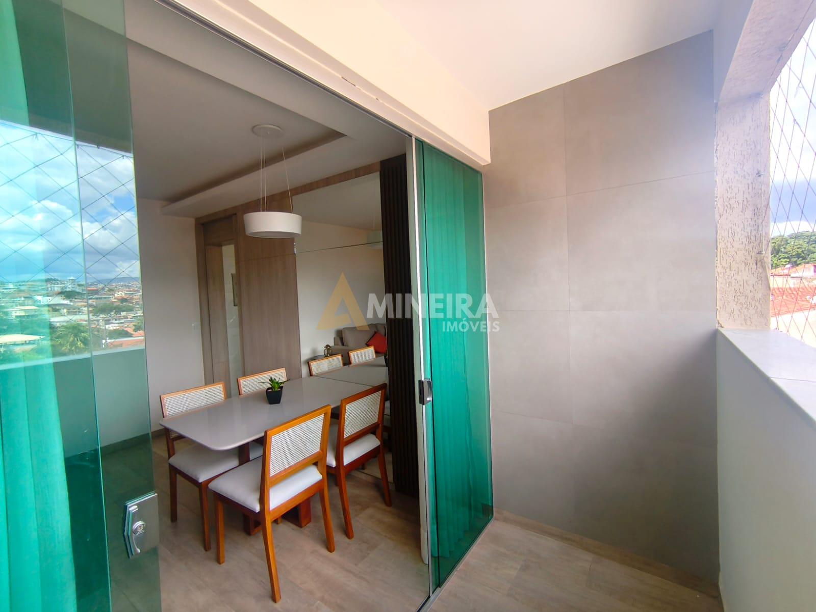 Apartamento a venda 2 qtos, sendo 1 su&iacute;te, Varanda - 395 Mil Rua Carmelita Prates da Silva Belo Horizonte - 