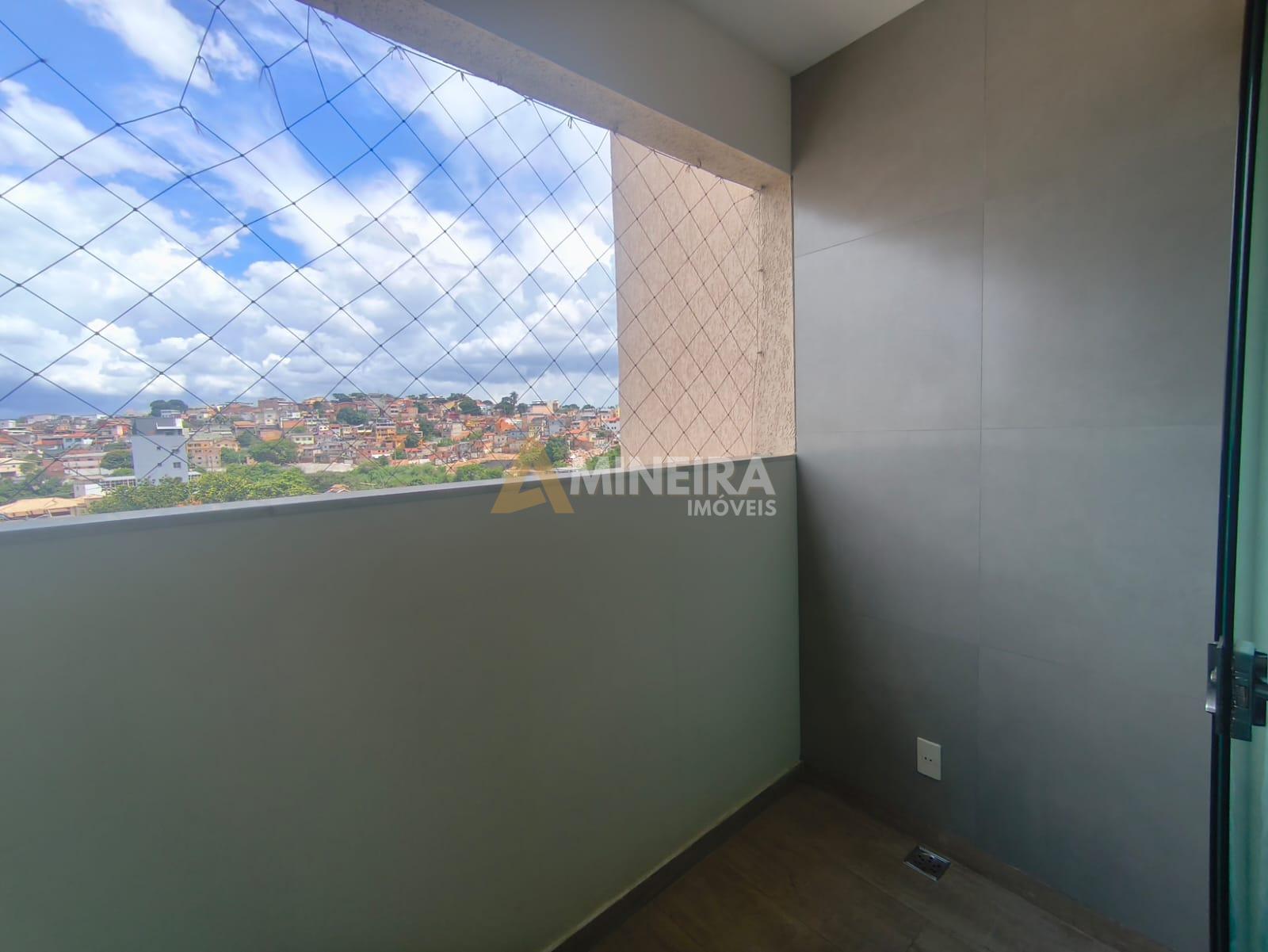 Apartamento a venda 2 qtos, sendo 1 su&iacute;te com varanda- 395 Mil Rua Carmelita Prates da Silva Belo Horizonte - 