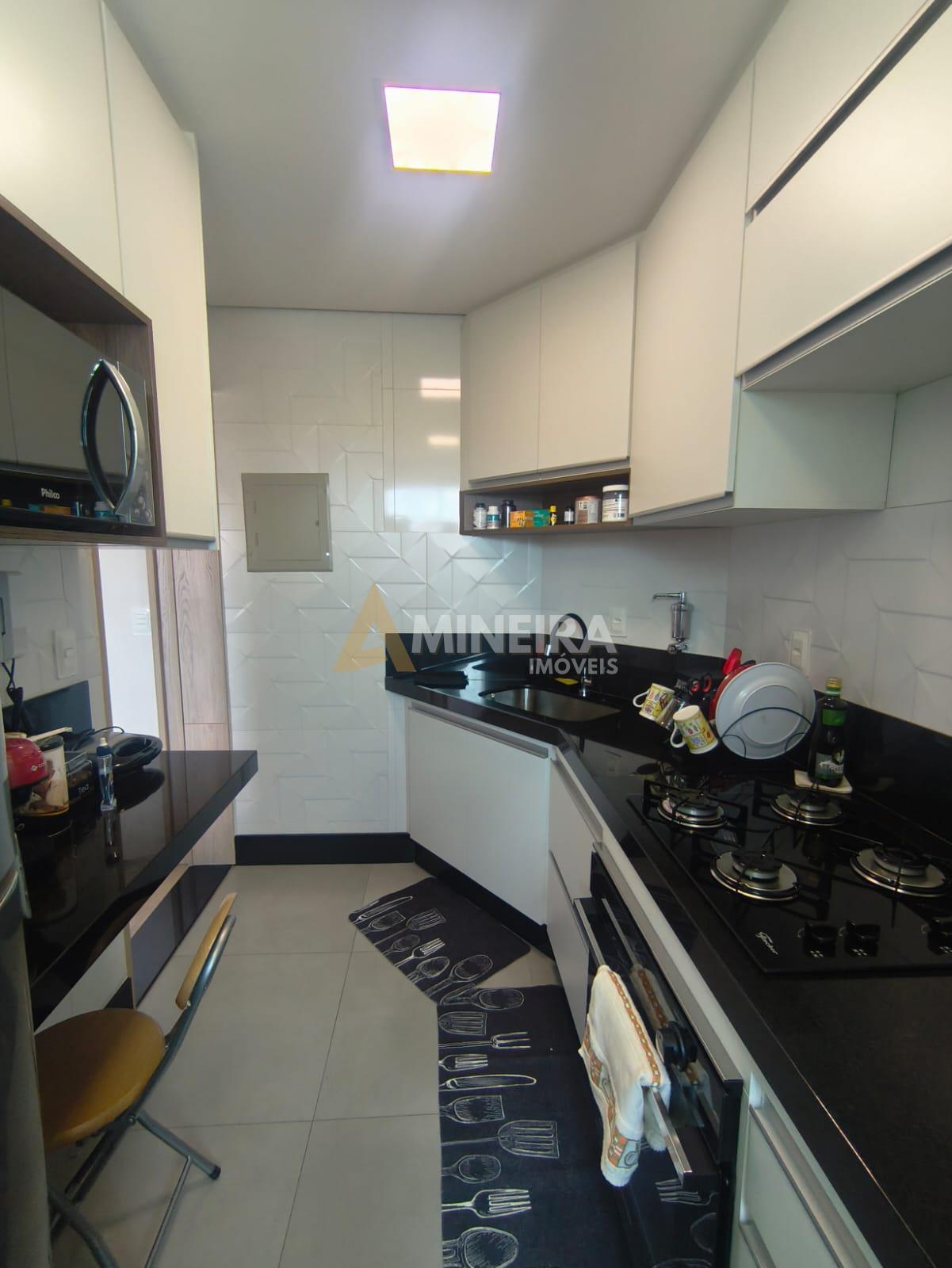 Apartamento a venda 2 qtos, sendo 1 su&iacute;te com varanda- 395 Mil Rua Carmelita Prates da Silva Belo Horizonte - 