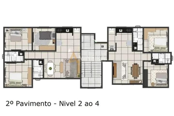 Apartamento a venda 3 qtos, sendo 1 su&iacute;te - 68m&sup2; - Bairro Hava&iacute;/BH Rua Marcos Coelho Neto Belo Horizonte - 