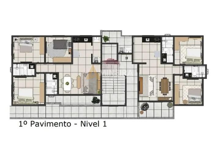 Cobertura a venda 2 quartos, sendo 1 su&iacute;te - 126mt&sup2;- Bairro Hava&iacute;/BH Rua Marcos Coelho Neto Belo Horizonte - 