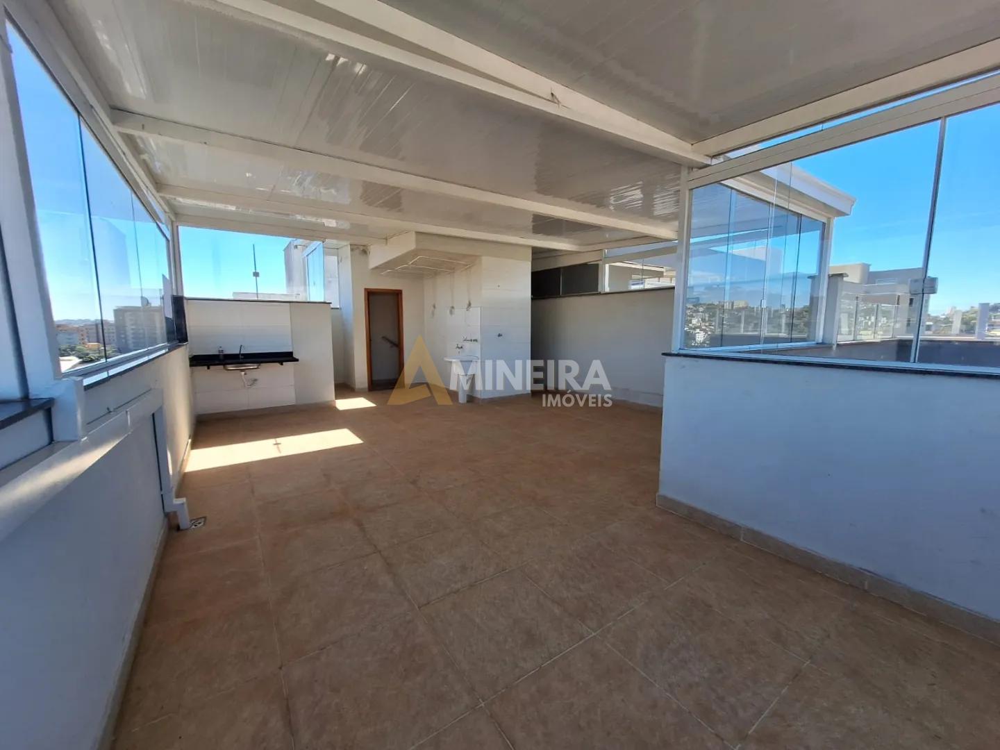 Cobertura para alugar 2 quartos, sendo 1 su&iacute;te, 115 m&sup2; Bairro Palmeiras/BHte Rua Dona Luci Belo Horizonte - 