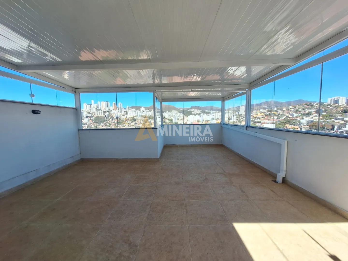 Cobertura para alugar 2 quartos, sendo 1 su&iacute;te, 115 m&sup2; Bairro Palmeiras/BHte Rua Dona Luci Belo Horizonte - 