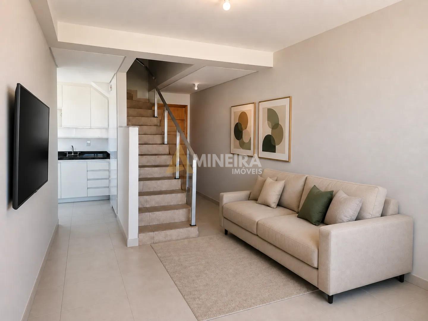 Cobertura para alugar 2 quartos, sendo 1 su&iacute;te, 115 m&sup2; Bairro Palmeiras/BHte Rua Dona Luci Belo Horizonte - 