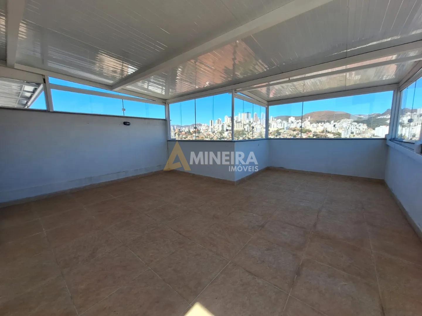 Cobertura para alugar 2 quartos, sendo 1 su&iacute;te, 115 m&sup2; Bairro Palmeiras/BHte Rua Dona Luci Belo Horizonte - 