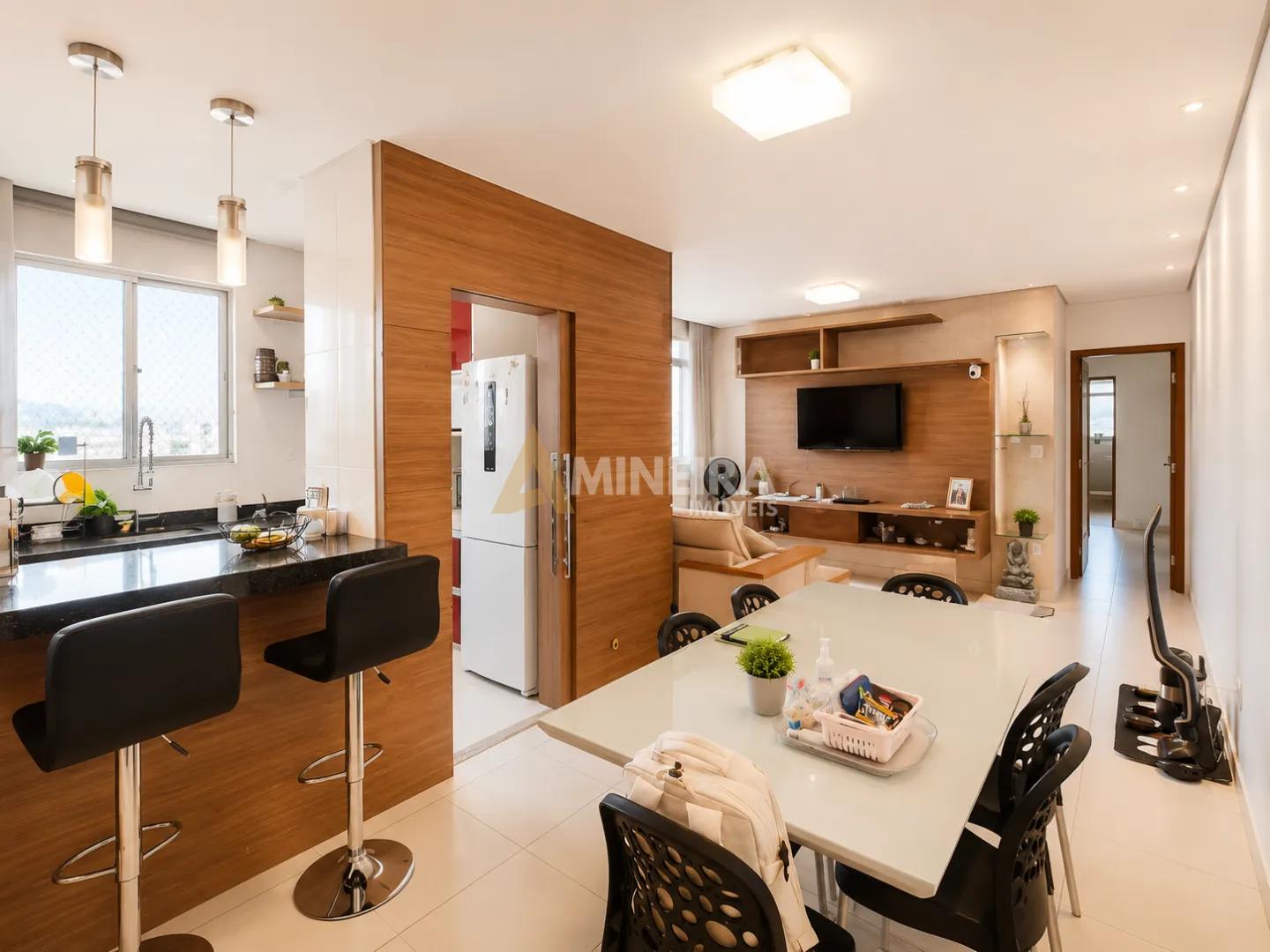 Apartamento para alugar 3 quartos com 1 su&iacute;te, 3 vagas, 98mt&sup2; -  Bairro Palmeiras/BH Rua Dona Luci Belo Horizonte - 