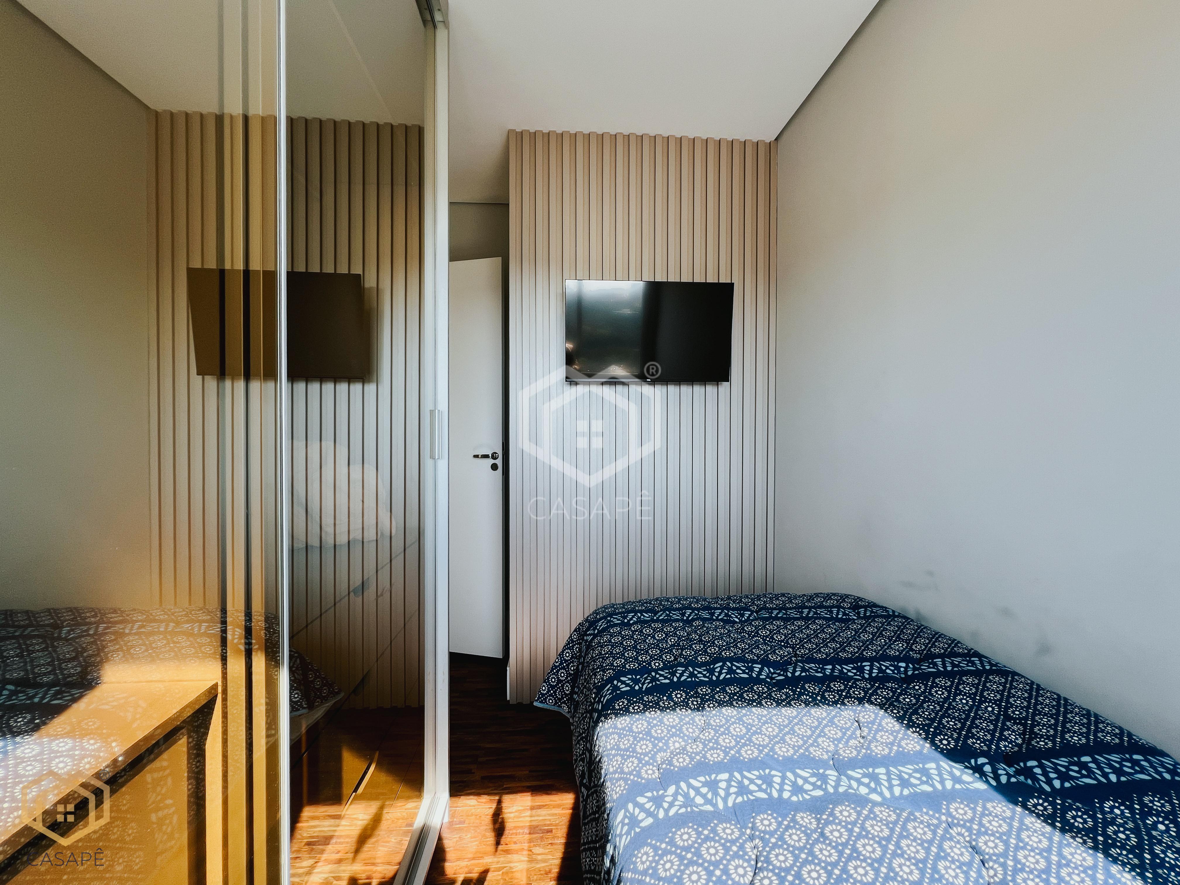 Apartamento mobiliado com 3 quartos s/1 su&iacute;te e 3 vagas de garagem em Alphaville Avenida Piraíba Barueri - 