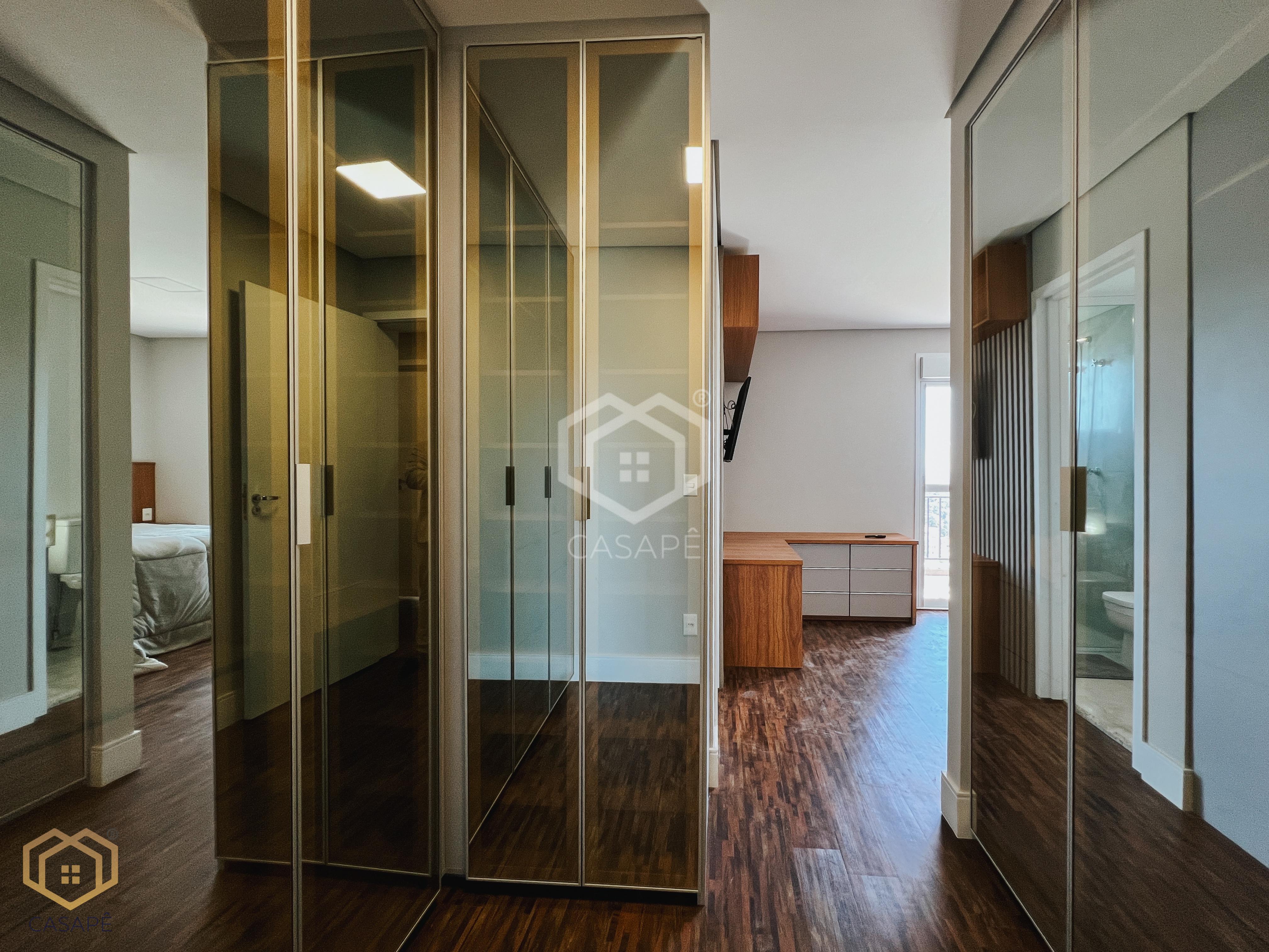 Apartamento mobiliado com 3 quartos s/1 su&iacute;te e 3 vagas de garagem em Alphaville Avenida Piraíba Barueri - 