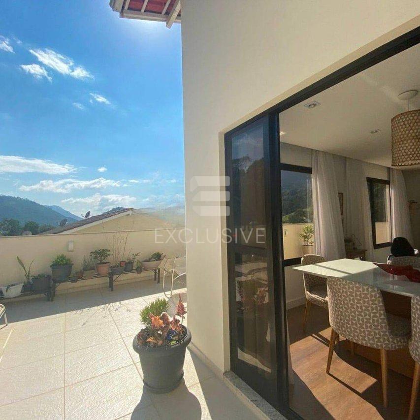 Cobertura com 3 dormitórios à venda, 136 m² por R$ 800.000 - Cônego - Nova Friburgo - Nova Friburgo - 
