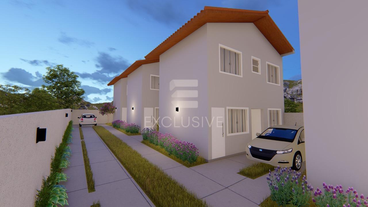 Casa com 2 dormit&oacute;rios &agrave; venda, 63m&sup2; por R$ 350.000 - Pra&ccedil;a da Furunfa  Nova Friburgo - 