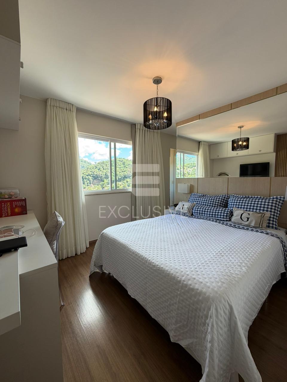 Apartamento com 3 dormit&oacute;rios &agrave; venda, 105 m&sup2; por R$ 550.000,00 - C&ocirc;nego - Nova Friburgo  Nova Friburgo - 