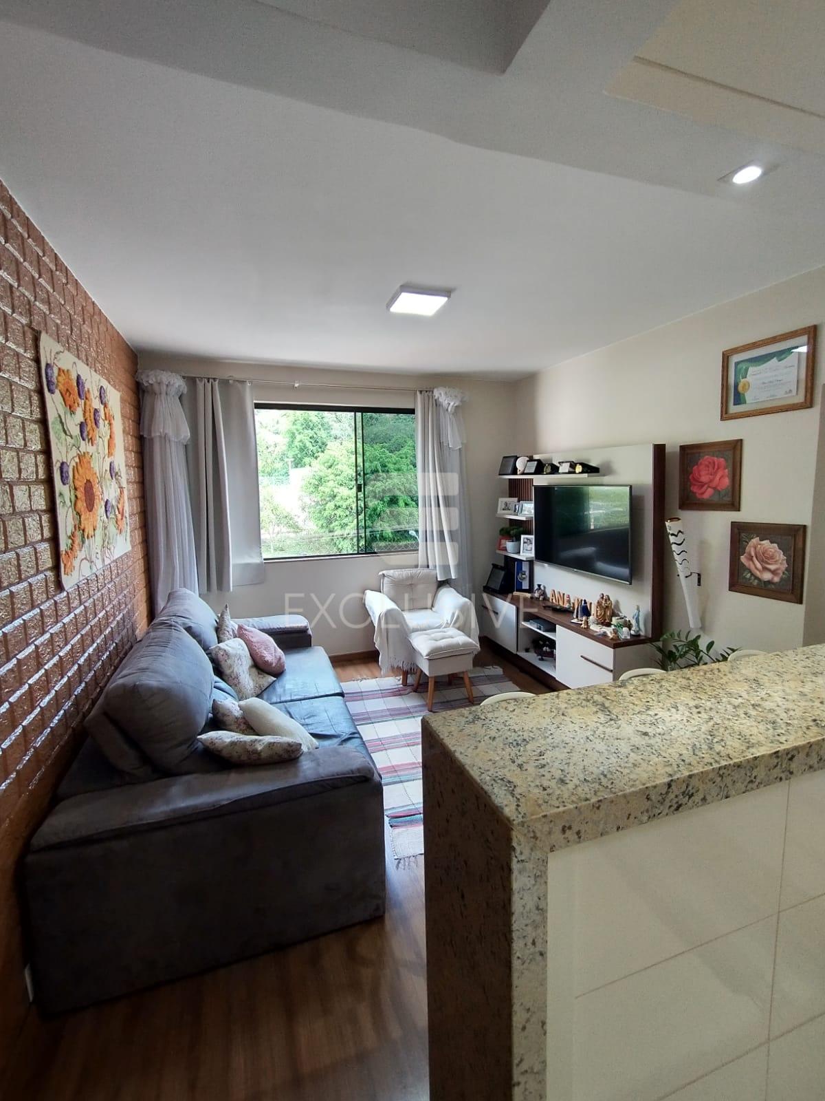 Apartamento com 2 dormit&oacute;rios &agrave; venda, 47 m&sup2; por R$ 360.000 - C&ocirc;nego  Nova Friburgo - 