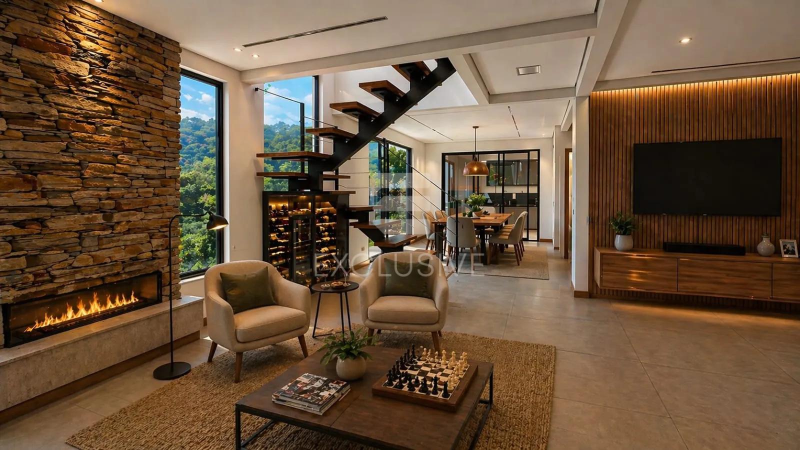 Linda Casa  3 dormit&oacute;rios sendo 2 su&iacute;tes com 210 m&sup2;  - Braunes - Nova Friburgo - RJ  Nova Friburgo - 