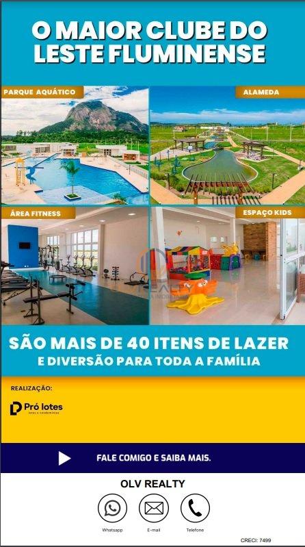 Lotes a venda - Maricá - Solaris Residencial Clube Estrada dos Cajueiros Maricá - 