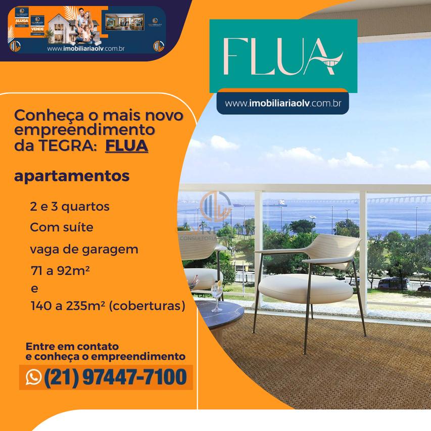 Flua Niterói | São Domingos | 3Q e 2Q | Pronto para morar Avenida Visconde do Rio Branco Niterói - 