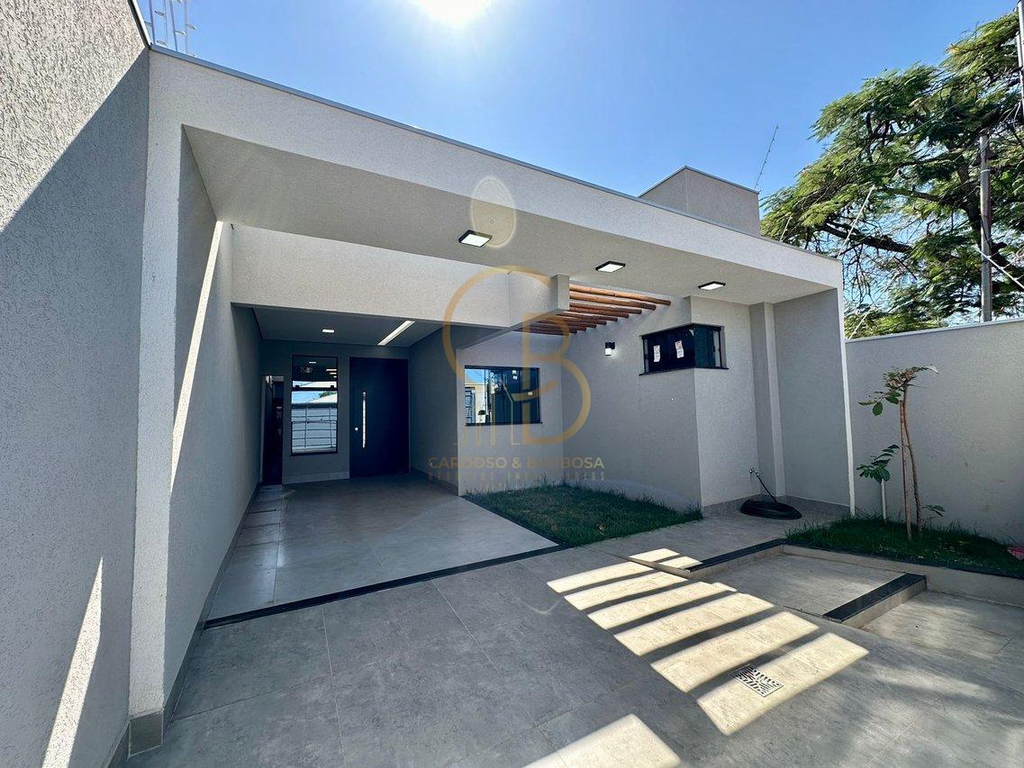 CASA TERRÉA NO JARDIM ITATIAIA, PRÓXIMO À LAGOA - Campo Grande - 