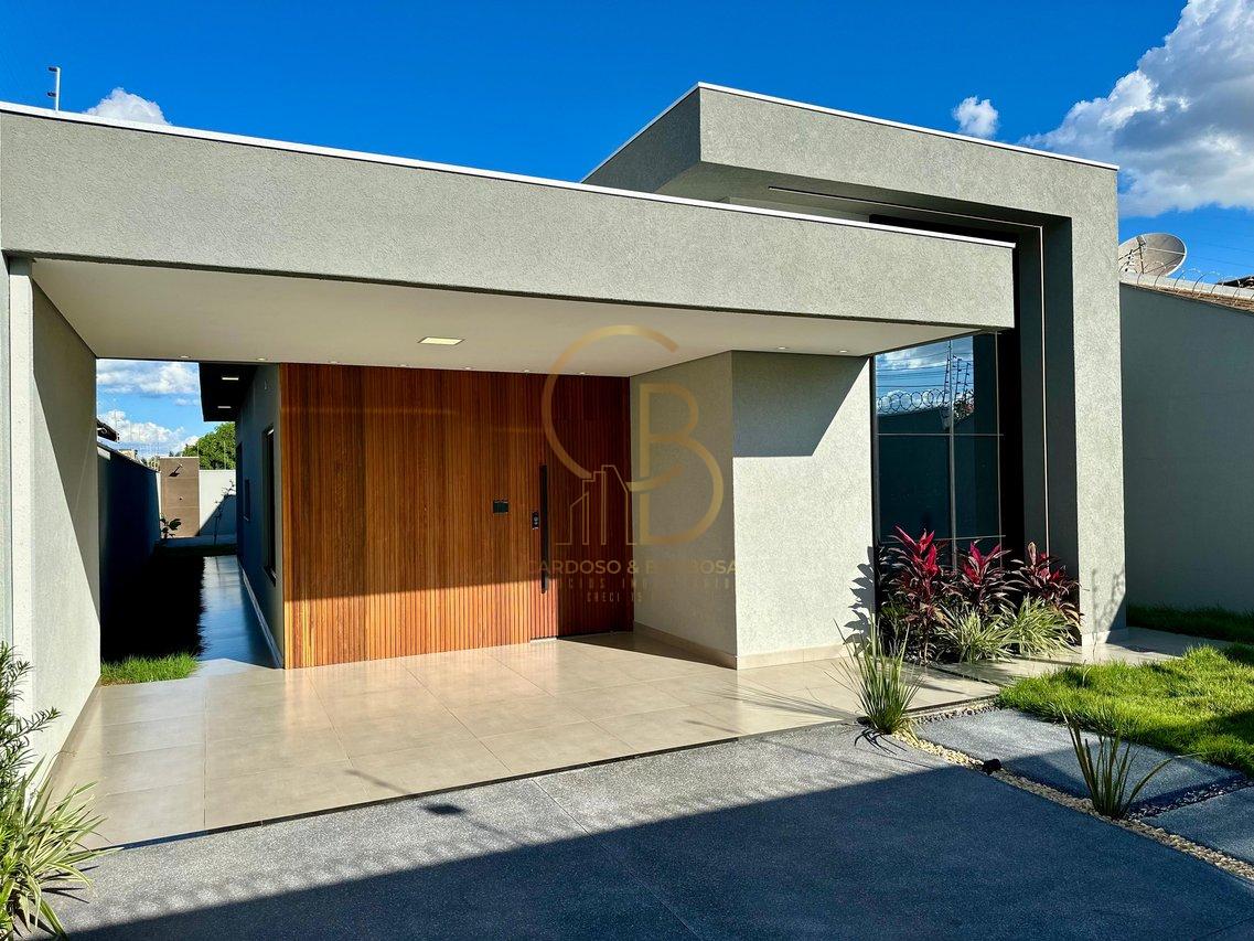 ESTILO E CONFORTO: CASA MODERNA COM PISCINA E SUÍTE - Campo Grande - 