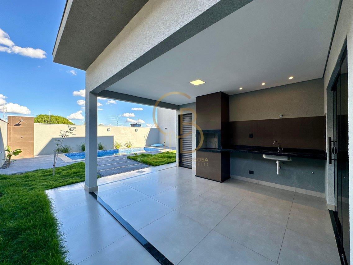 ESTILO E CONFORTO: CASA MODERNA COM PISCINA E SUÍTE - Campo Grande - 