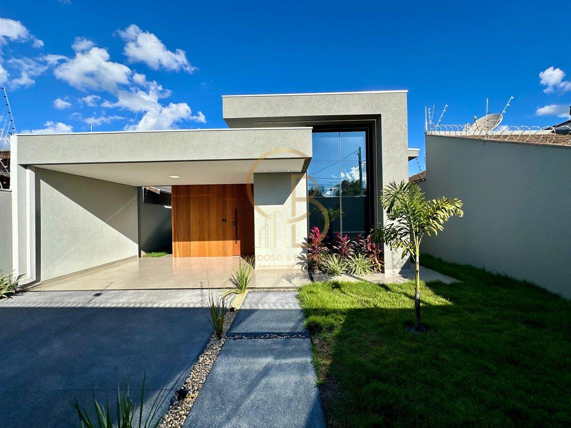 ESTILO E CONFORTO: CASA MODERNA COM PISCINA E SUÍTE - Campo Grande - 
