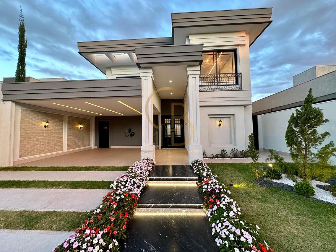 SOBRADO LUXUOSO E INTELIGENTE NO EXCLUSIVO RESIDENCIAL AMANTINI - Campo Grande - 