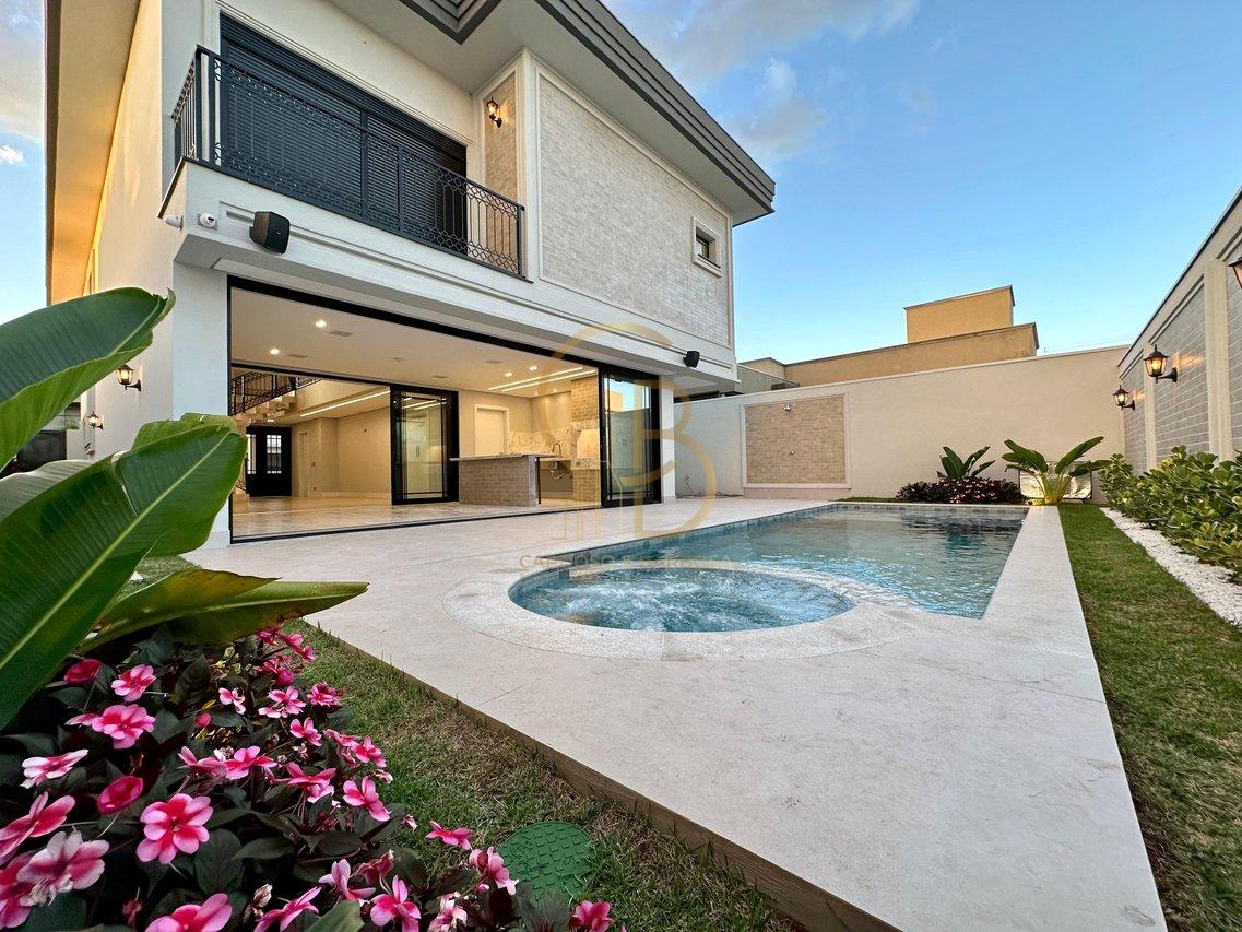 SOBRADO LUXUOSO E INTELIGENTE NO EXCLUSIVO RESIDENCIAL AMANTINI - Campo Grande - 