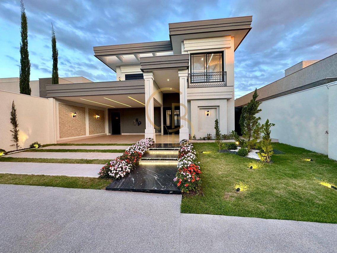 SOBRADO LUXUOSO E INTELIGENTE NO EXCLUSIVO RESIDENCIAL AMANTINI - Campo Grande - 