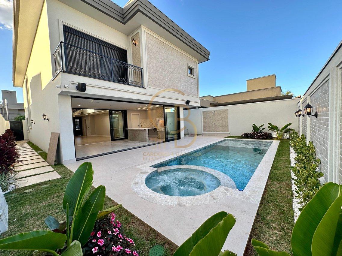 SOBRADO LUXUOSO E INTELIGENTE NO EXCLUSIVO RESIDENCIAL AMANTINI - Campo Grande - 