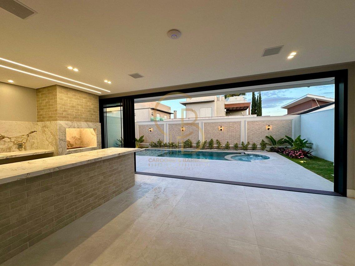 SOBRADO LUXUOSO E INTELIGENTE NO EXCLUSIVO RESIDENCIAL AMANTINI - Campo Grande - 