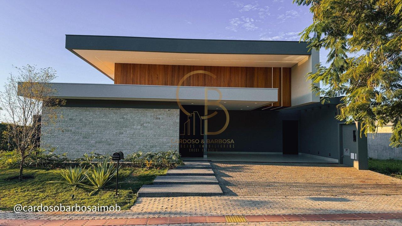 Residência Única no Alphaville II – Esquina Privativa Frente à Natureza Rua Guaraiuva Campo Grande - 