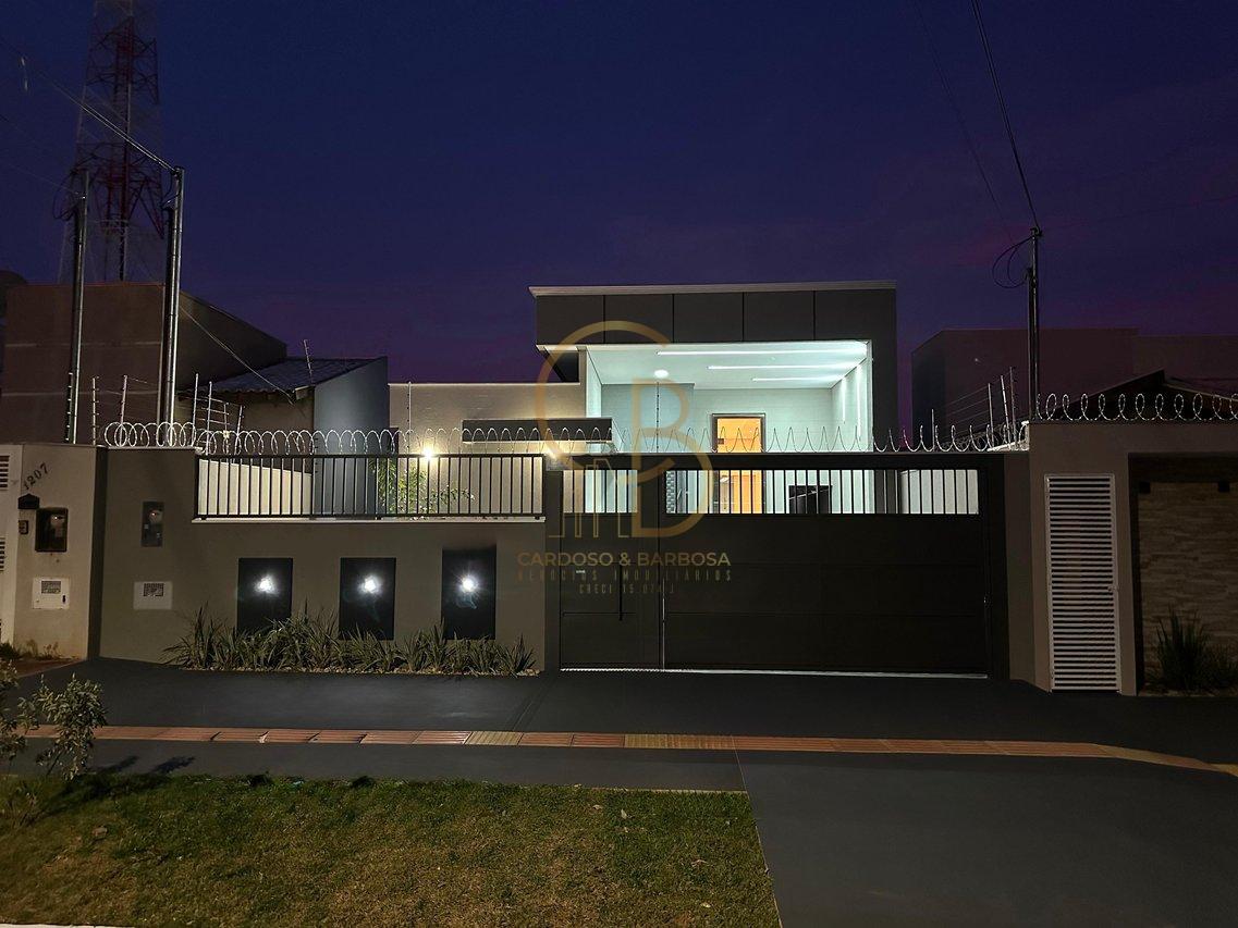 CASA MODERNA COM PISCINA E ACABAMENTO PREMIUM! Rua João Maiollino Campo Grande - 