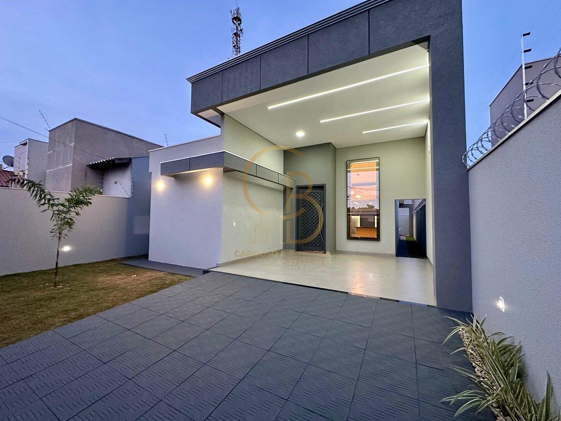 CASA MODERNA COM PISCINA E ACABAMENTO PREMIUM! Rua João Maiollino Campo Grande - 