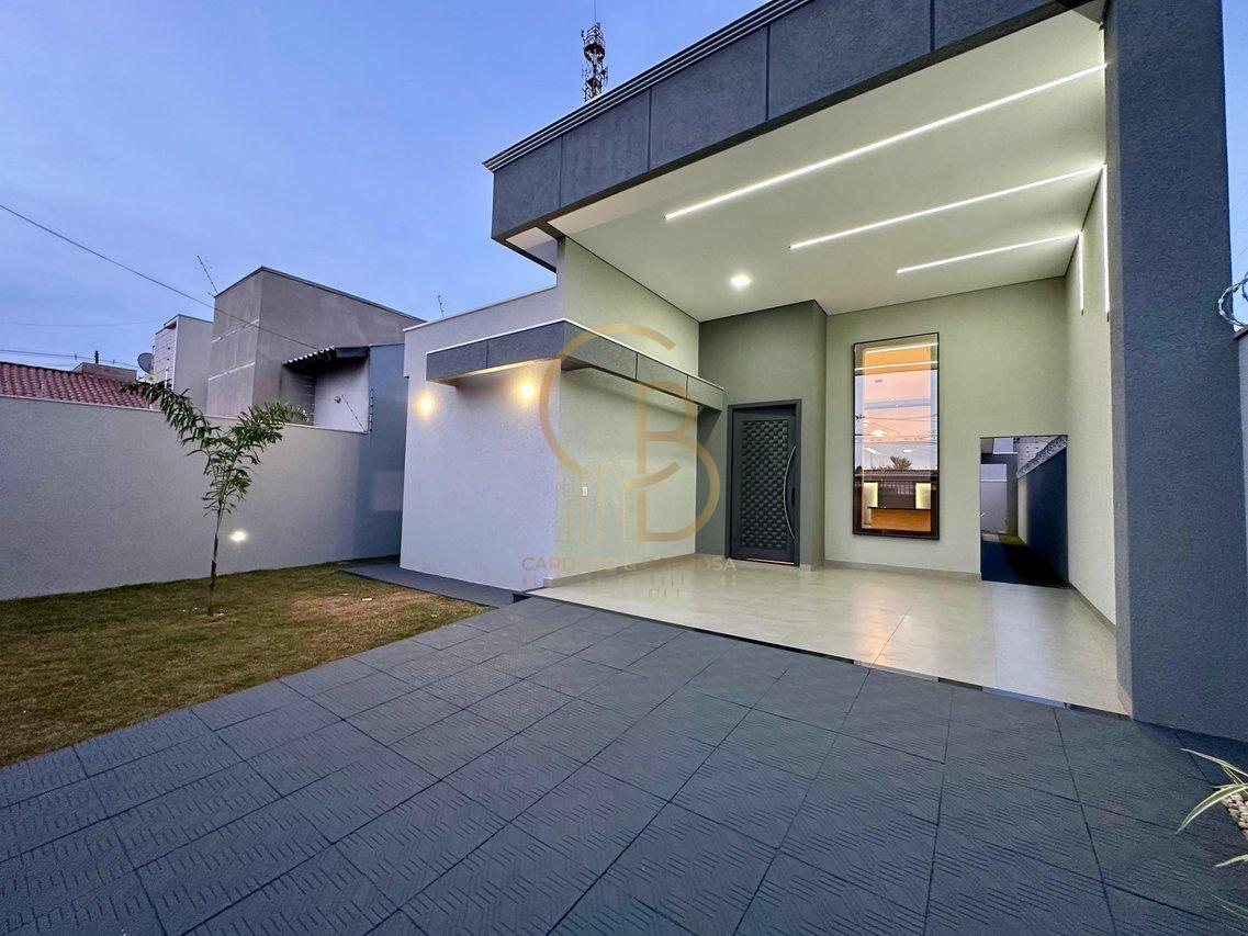 CASA MODERNA COM PISCINA E ACABAMENTO PREMIUM! Rua João Maiollino Campo Grande - 