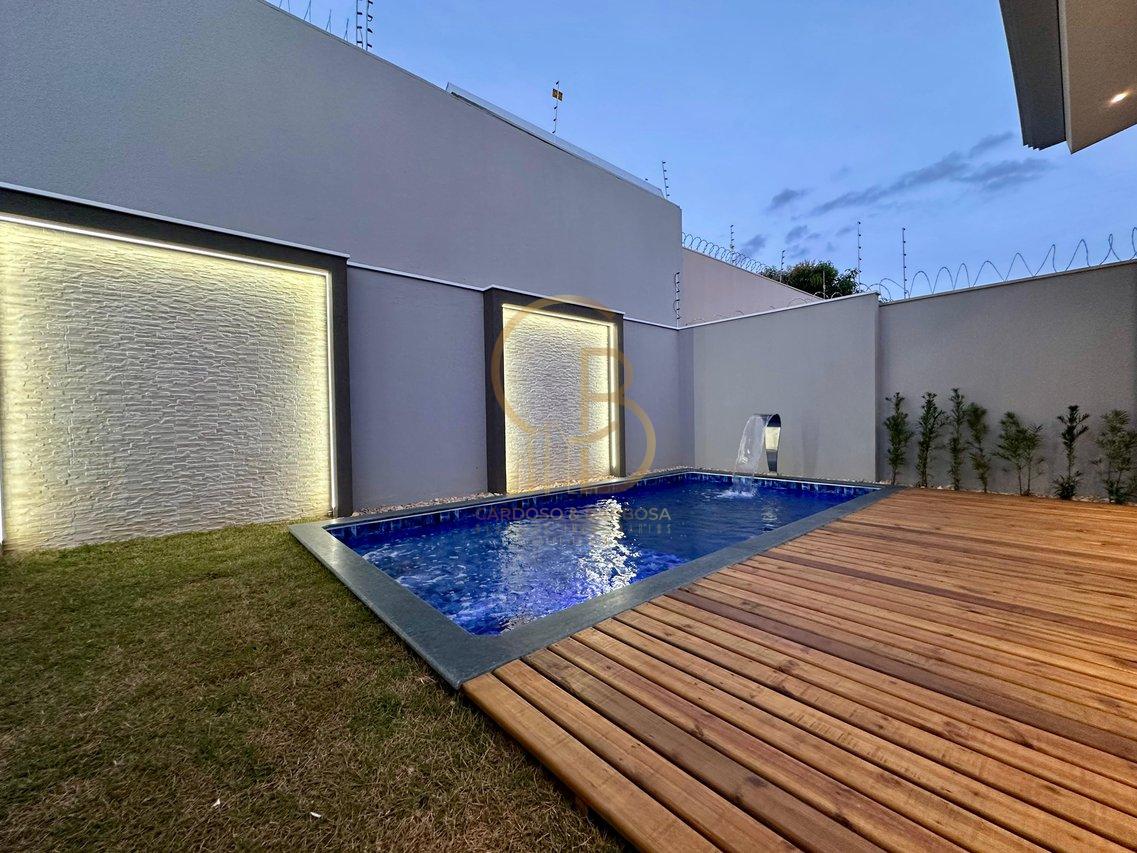 CASA MODERNA COM PISCINA E ACABAMENTO PREMIUM! Rua João Maiollino Campo Grande - 