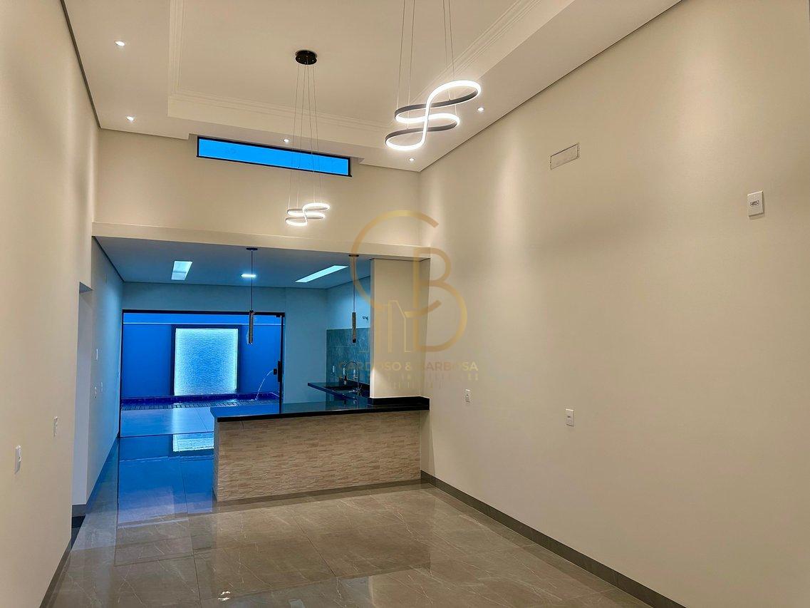 CASA MODERNA COM PISCINA E ACABAMENTO PREMIUM! Rua João Maiollino Campo Grande - 