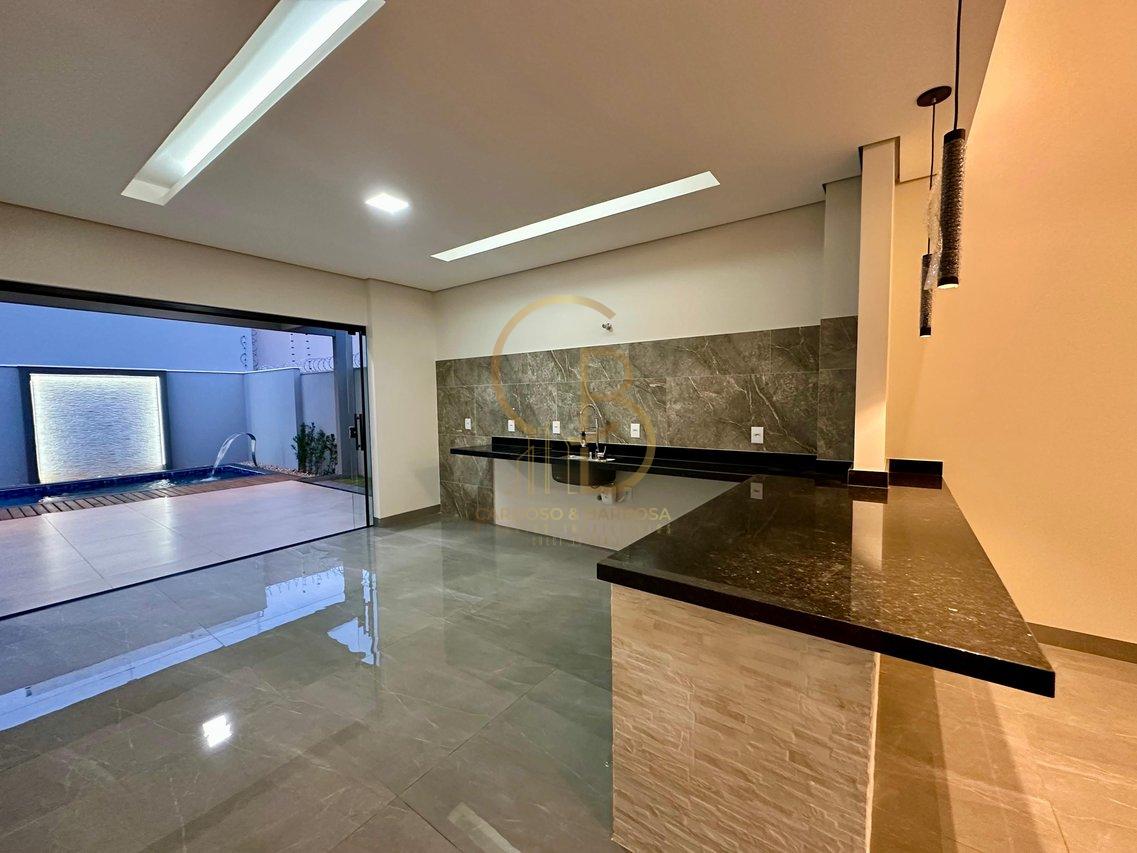 CASA MODERNA COM PISCINA E ACABAMENTO PREMIUM! Rua João Maiollino Campo Grande - 