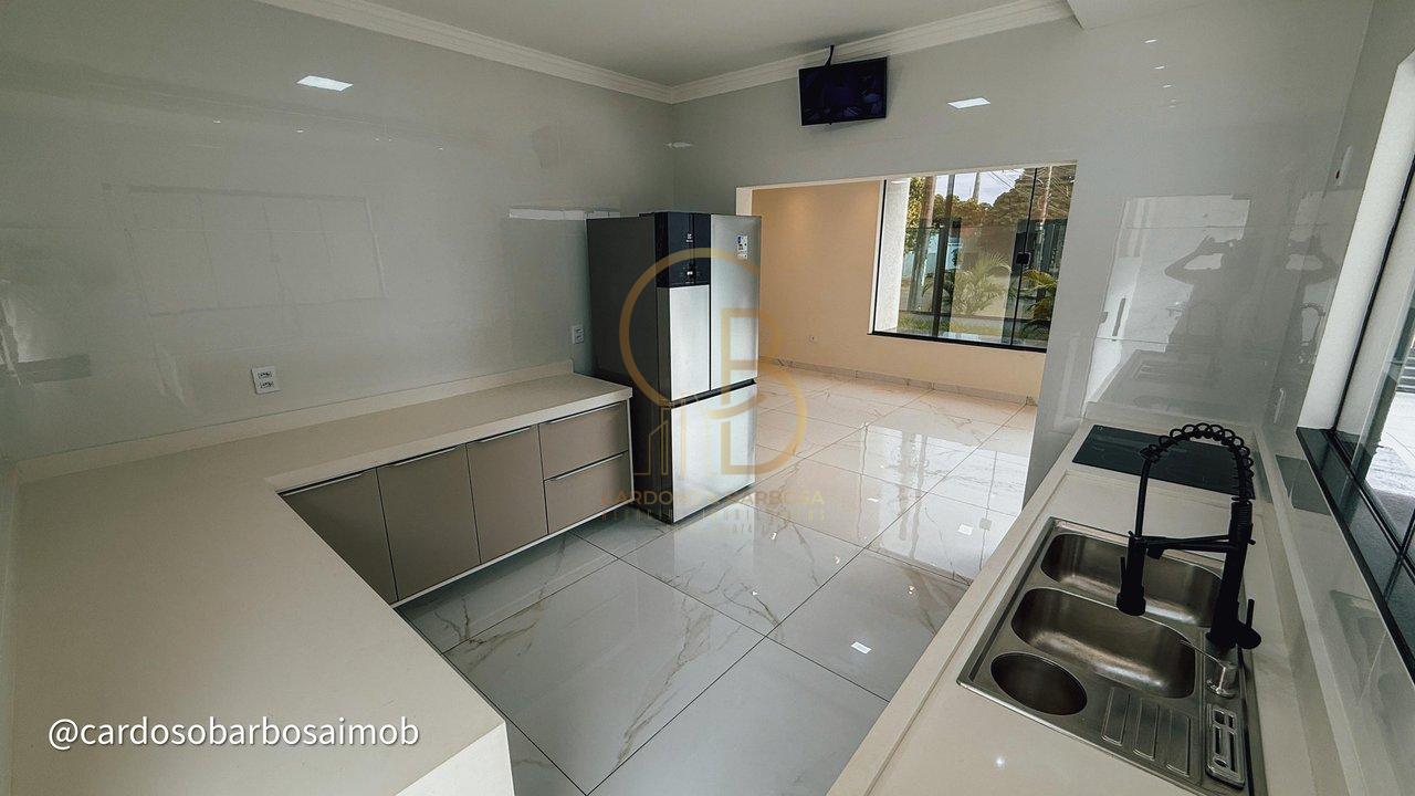 ESPAÇO, ESTILO E LAZER: CASA TÉRREA COM GOURMET E CASCATA - Campo Grande - 