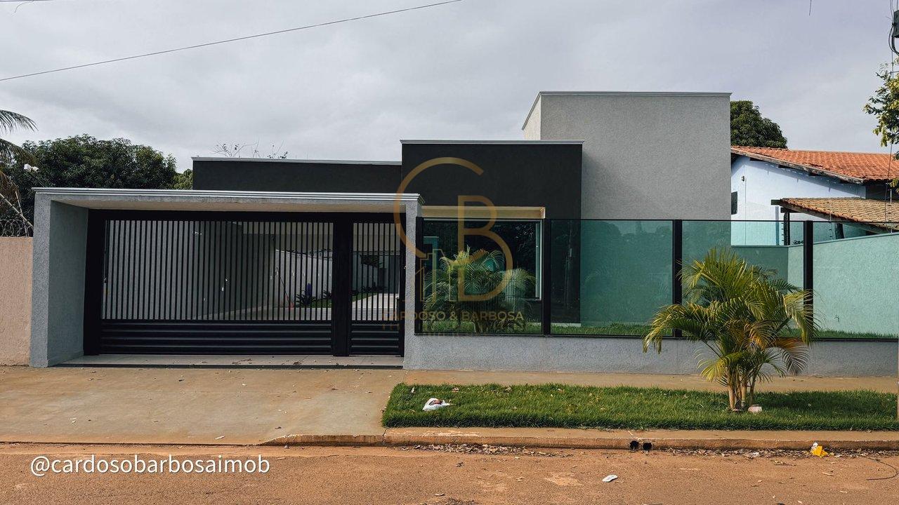 ESPAÇO, ESTILO E LAZER: CASA TÉRREA COM GOURMET E CASCATA - Campo Grande - 