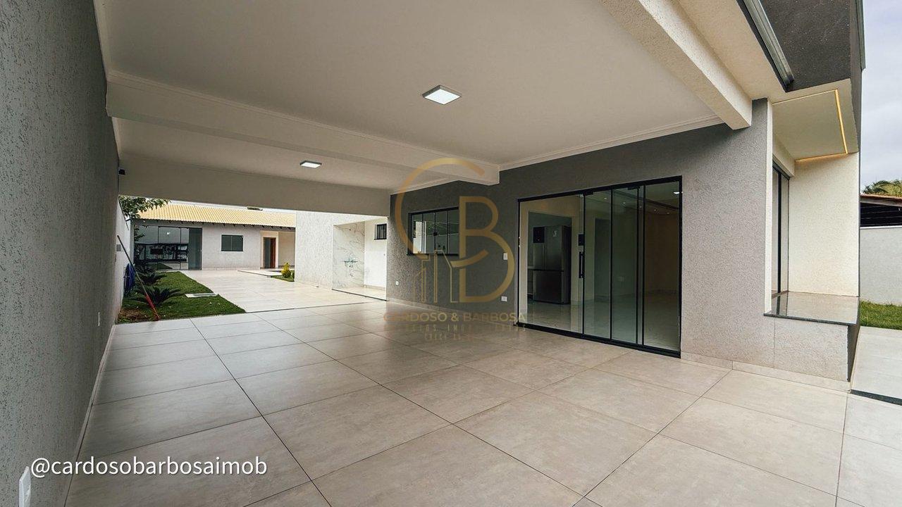 ESPAÇO, ESTILO E LAZER: CASA TÉRREA COM GOURMET E CASCATA - Campo Grande - 