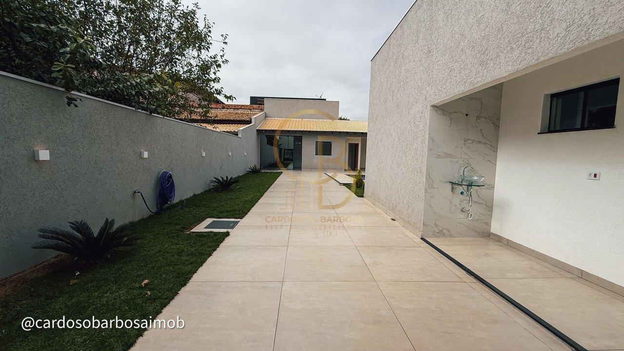 ESPAÇO, ESTILO E LAZER: CASA TÉRREA COM GOURMET E CASCATA - Campo Grande - 
