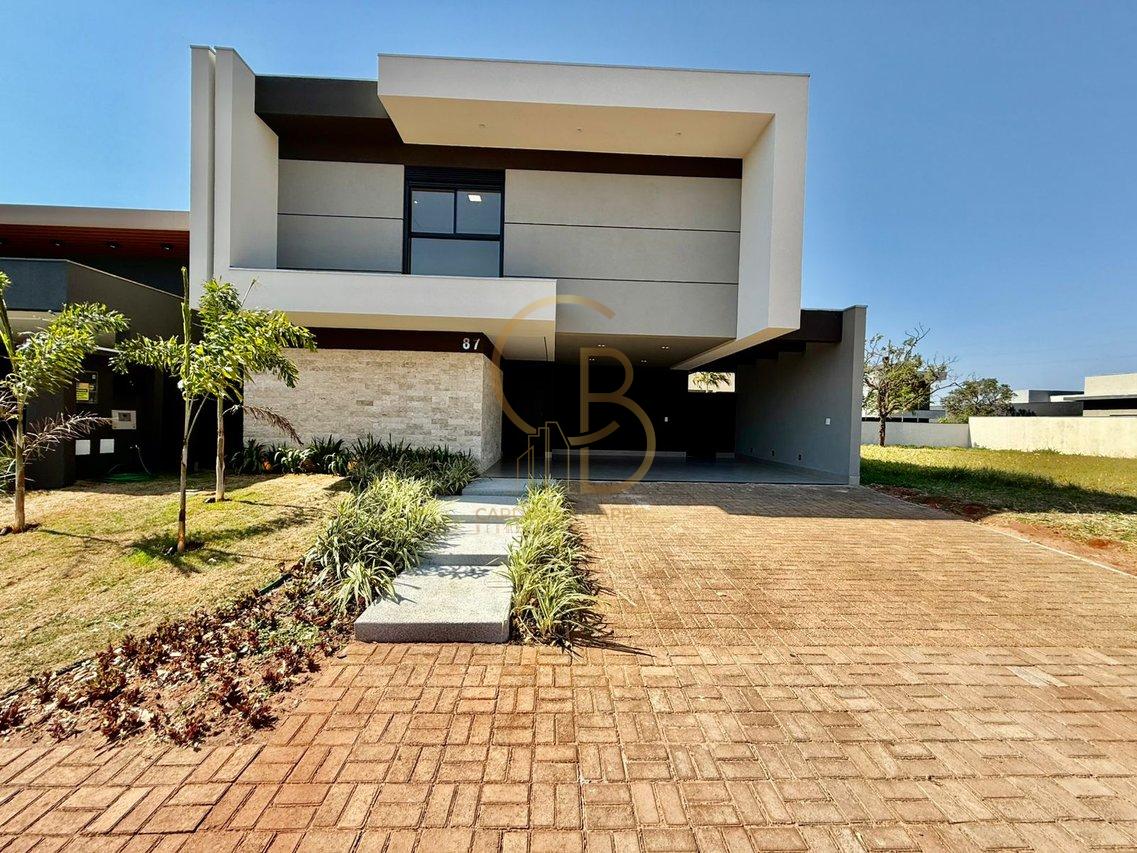 LINDO SOBRADO NO AlPHAVILLE 4 – 5 SUÍTES, PISCINA, ENERGIA SOLAR E PREPARO PARA ELEVADOR  Campo Grande - 