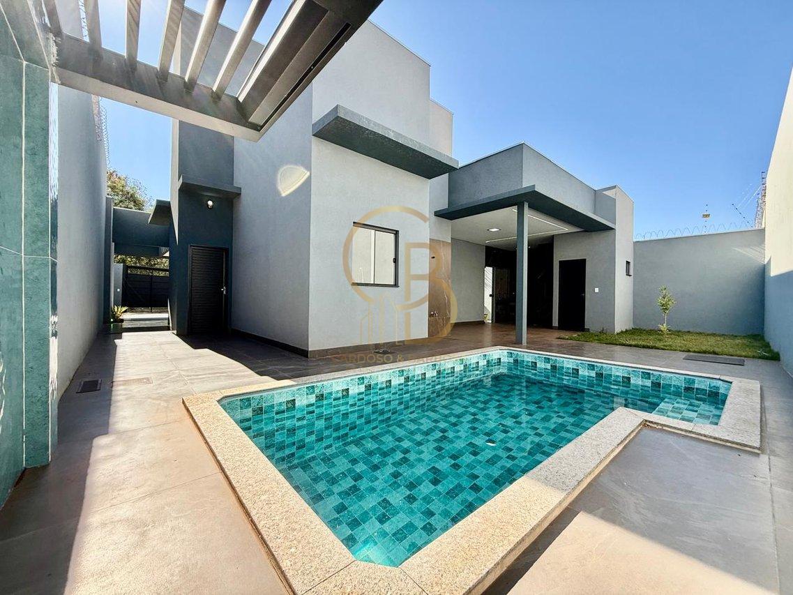 CASA PADRÃO COM 4 QUARTOS À VENDA NO ÁGUA LIMPA PARK – CONFORTO, SOFISTICAÇÃO E LAZER  Campo Grande - 