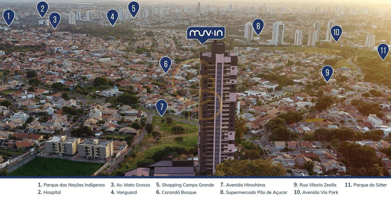 🏢 Apartamento à Venda no MUV.IN – Vanguard Campo Grande/MS Rua Sérgio Garabini Campo Grande - 