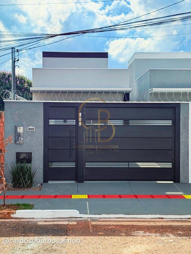 Casa com 2 suítes e área gourmet – Bairro Portal do Panamá | Campo Grande/MS Rua Grêmio Campo Grande - 
