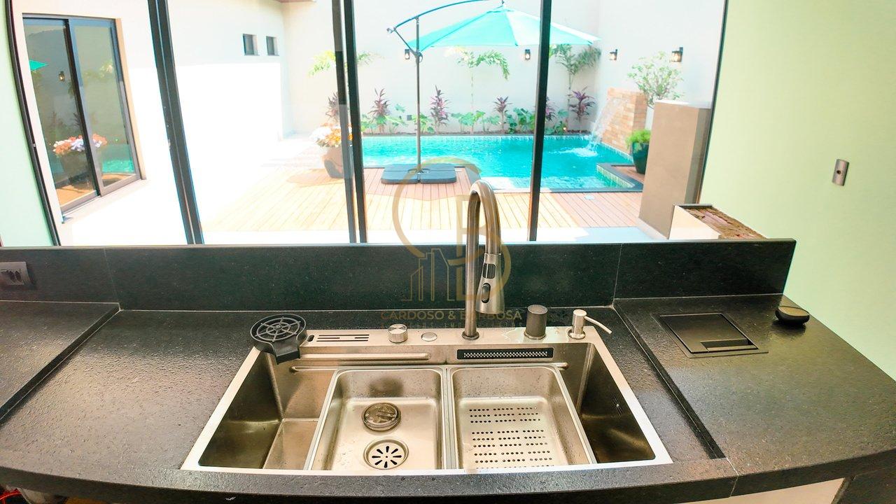 Residência Alto Padrão | Semi Mobiliada | Monte Castelo / Campo Grande-MS  Campo Grande - 
