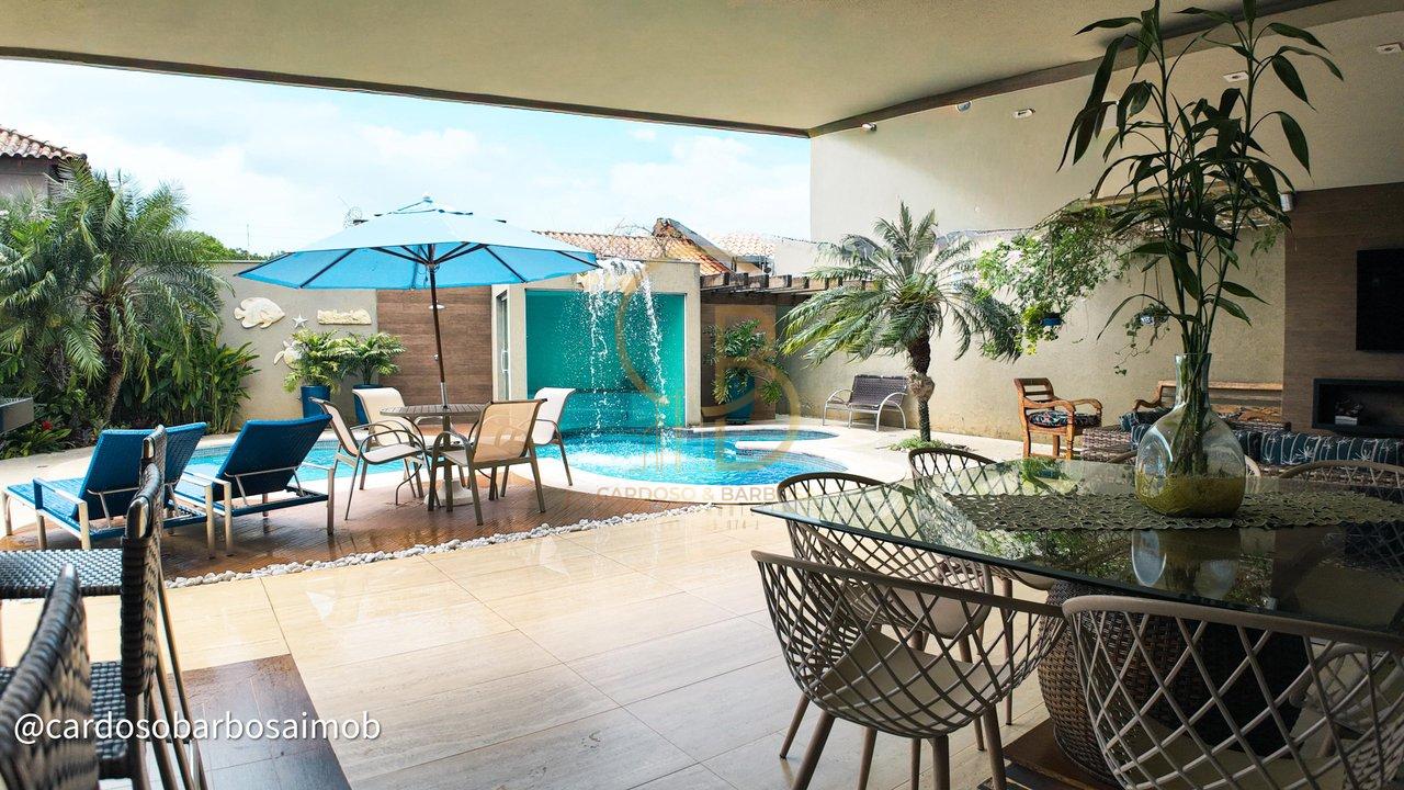 Sobrado de Alto Padrão com 4 Suítes, Piscina Aquecida e Gourmet – Carandá Bosque  Campo Grande - 
